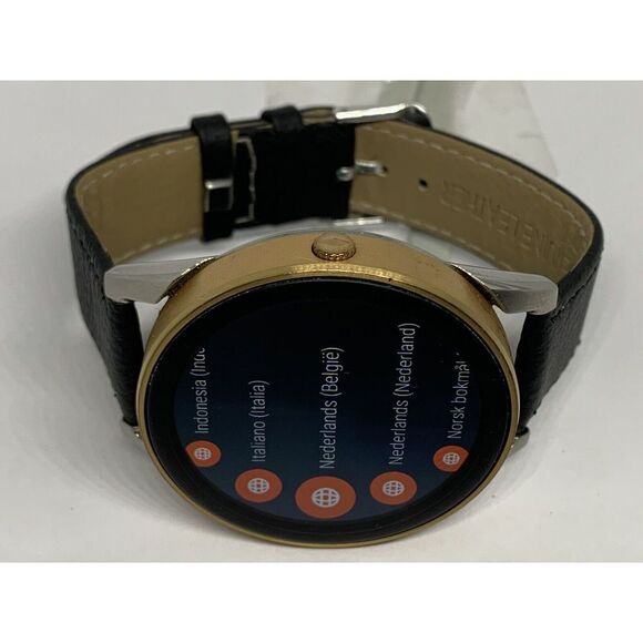 Fossil Gen 3 FTW7001 Brown Leather Digital Dial Genuine Smart Watch ZA414 - Picture 7 of 11